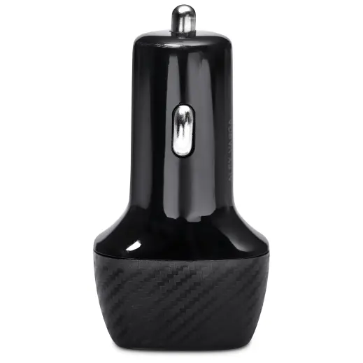 Alex Varga Lagarna QC 3.0 & PD 20W Car Charger Black Upright